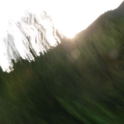 Abstract art, gestual photography : Godlights 42