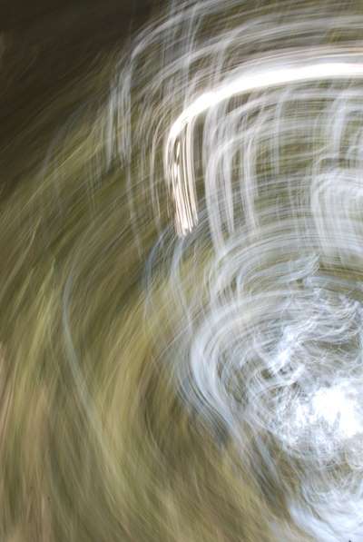 Abstract art, gestual photography : Godlights 21