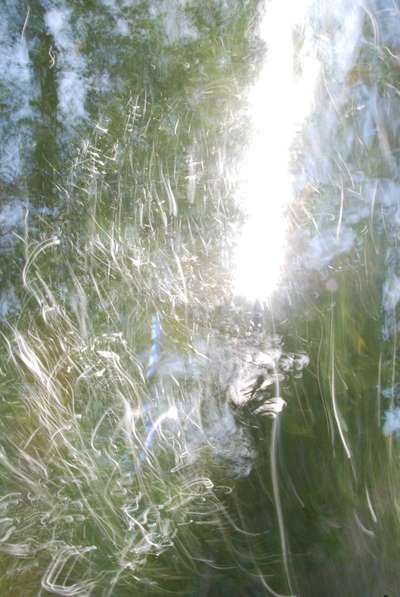 Abstract art, gestual photography : Godlights 28