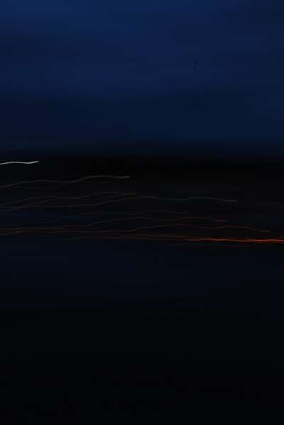 Abstract art, gestual photography : Impulsations 7