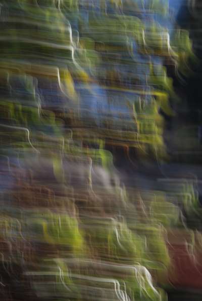 Abstract art, gestual photography : Sensations 28